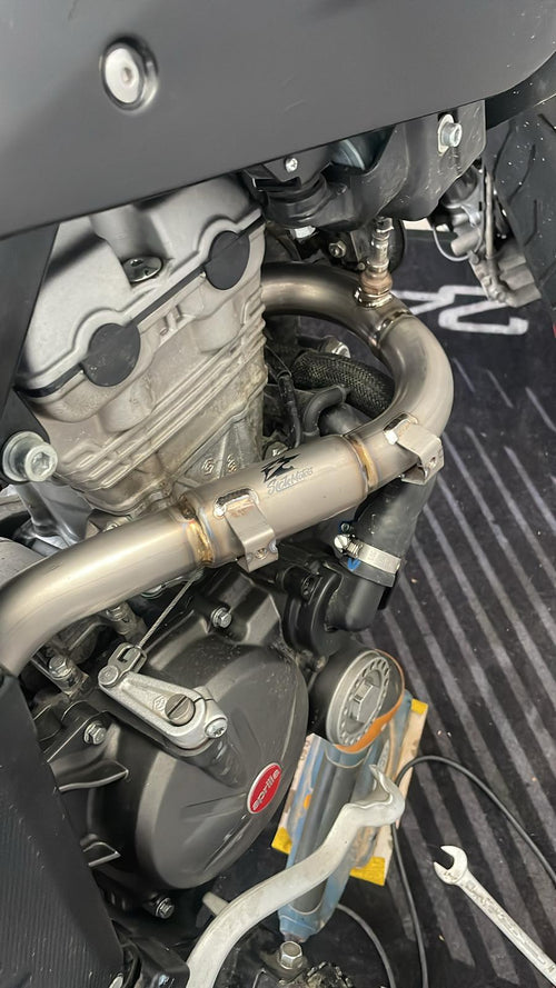 SICKMOTOS Tuning Krümmer Titan Aprilia SX / RX 125 2018-2020 Malaguti , Zündapp , Mondial Race Only