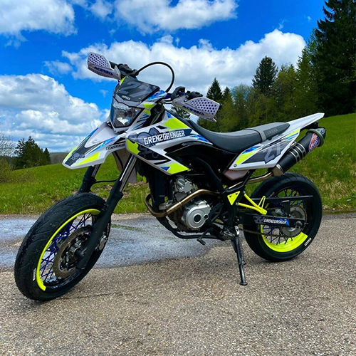 Kit de gráficos SickMotos Styles Uni Force Edition para Yamaha WR