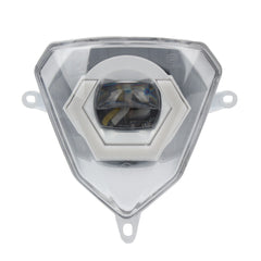 SICKMOTOS LED-Scheinwerfer Glow Beam Weiss RGBW V6 Hexagonal – Passend für Beta & Kreidler Modelle (50, 125 & 300)