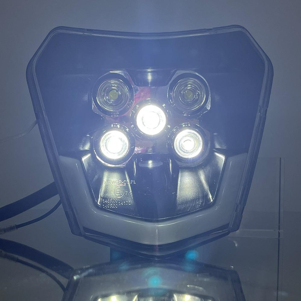 SICKMOTOS LED Scheinwerfer Angel Eye RGBW V5 - Husqvarna Models