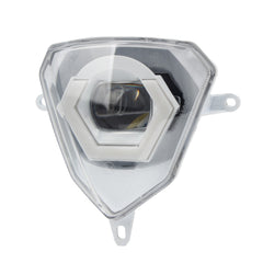 SICKMOTOS LED-Scheinwerfer Glow Beam Weiss RGBW V6 Hexagonal – Passend für Beta & Kreidler Modelle (50, 125 & 300)