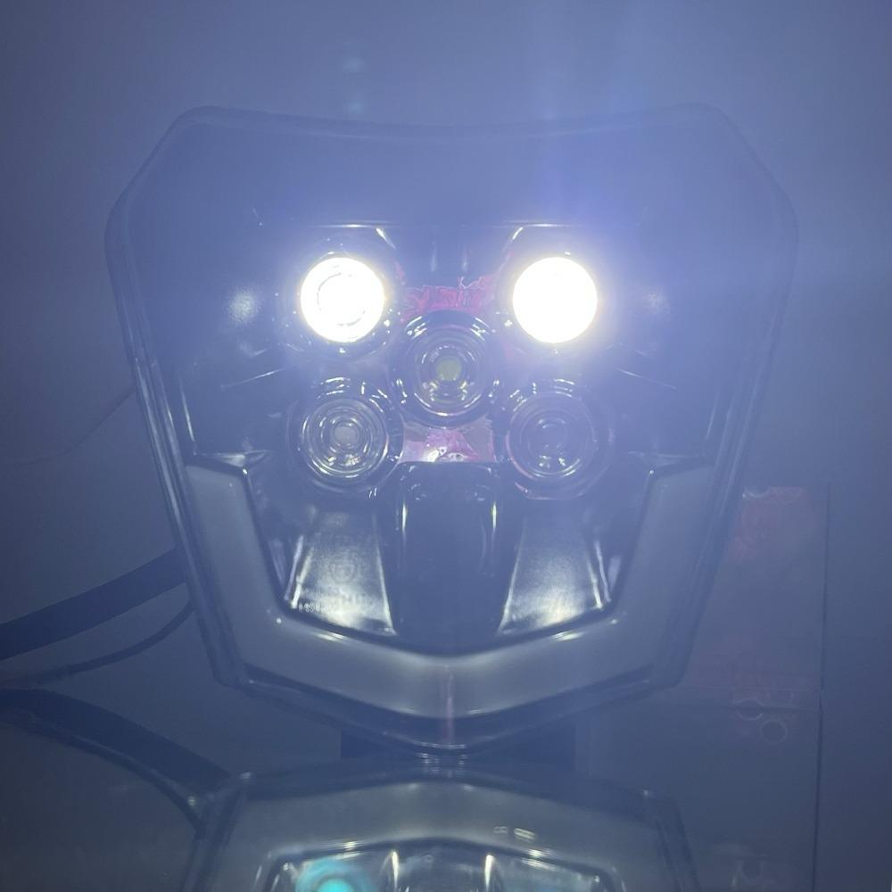 SICKMOTOS LED Scheinwerfer Angel Eye RGBW V5 - Husqvarna Models