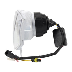 SICKMOTOS LED-Scheinwerfer mit Angel Eye Weiss RGBW – Kompatibel mit Beta (50/125/250/300) & Kreidler Modellen