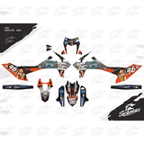 SickMotos Styles Graphics Grand Theft Moto Edition KTM SMCR 690 2019-2023