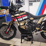 SickMotos Styles Graphics KIT Rally Raid Edition Brown Red Yamaha Tenere 700 World Raid 2022