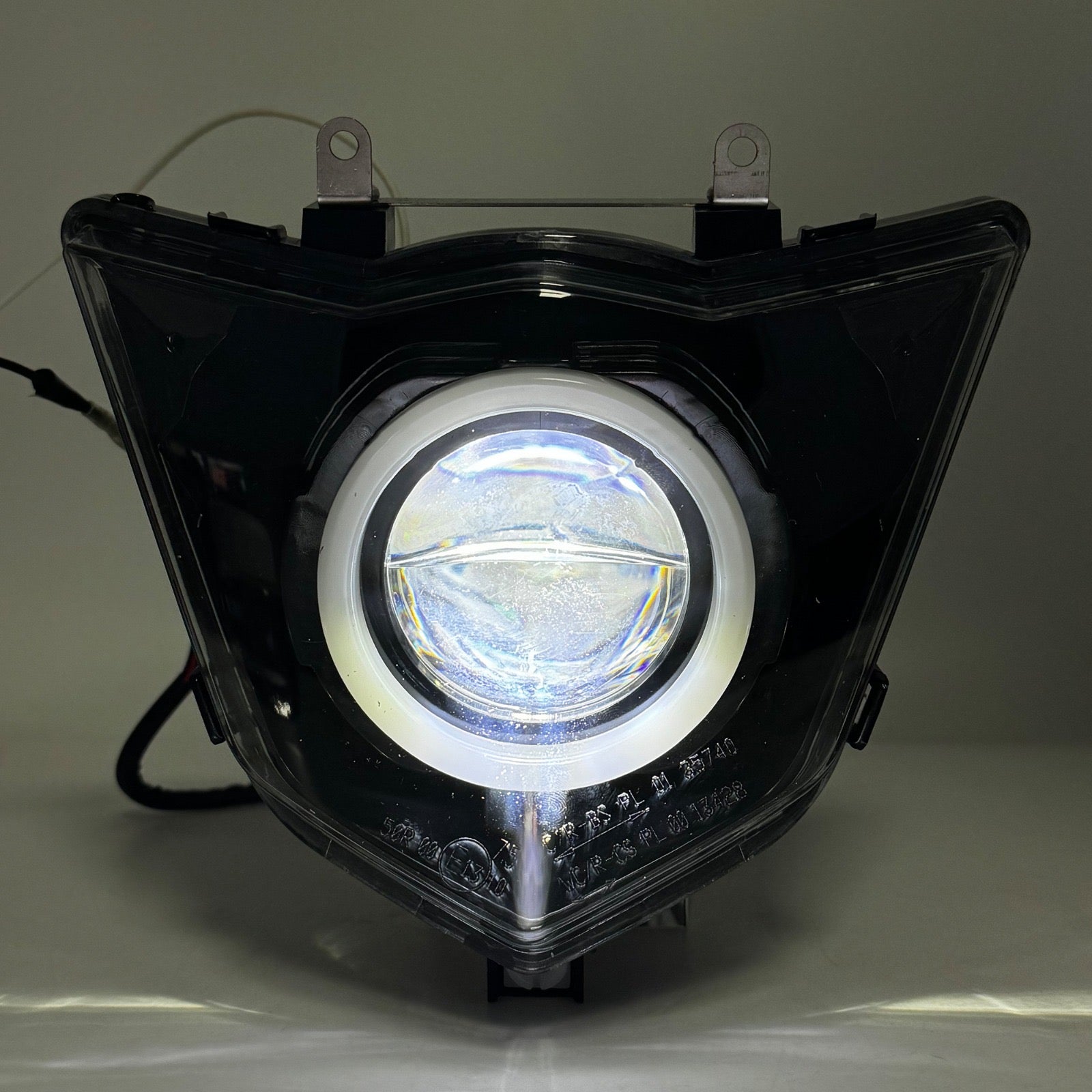 SICKMOTOS LED Scheinwerfer Angel Eye RGBW V4  Yamaha WR 125 X / R on