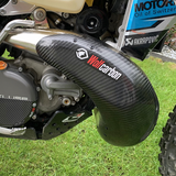 SICKMOTOS Carbon DIFFUSER GUARD FMF GNARLY 2022- KTM/HUSQVARNA/GASGAS 250/300