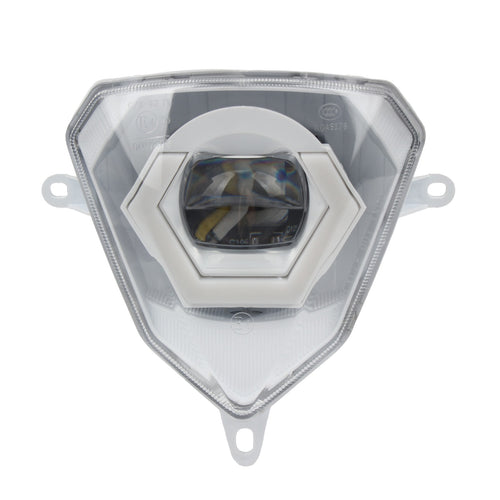 SICKMOTOS LED-Scheinwerfer Glow Beam Weiss RGBW V6 Hexagonal – Passend für Beta & Kreidler Modelle (50, 125 & 300)