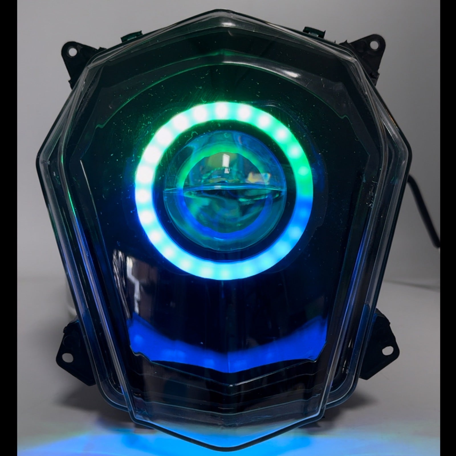 SICKMOTOS LED Scheinwerfer Angel Eye RGBW V4 Aprilia Models –  Sickmotos-Styles