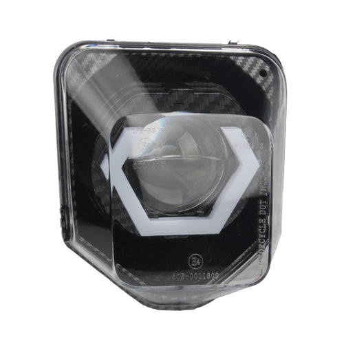 SICKMOTOS LED-Scheinwerfer Glow Beam RGBW V4 Hexagonal – Passend für Husqvarna Modelle