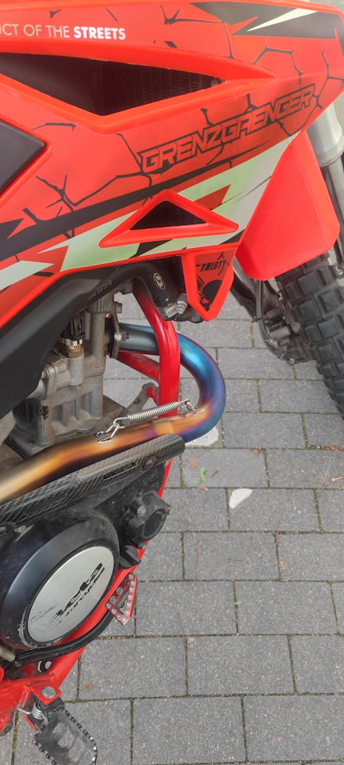 SICKMOTOS Tuning Krümmer Titan Beta RR 125 LC 2017-2020