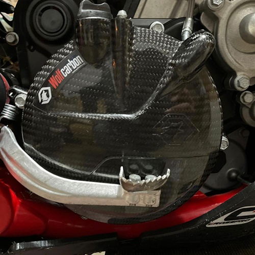P3 Carbon Ignition Cover Guard Beta 125/200