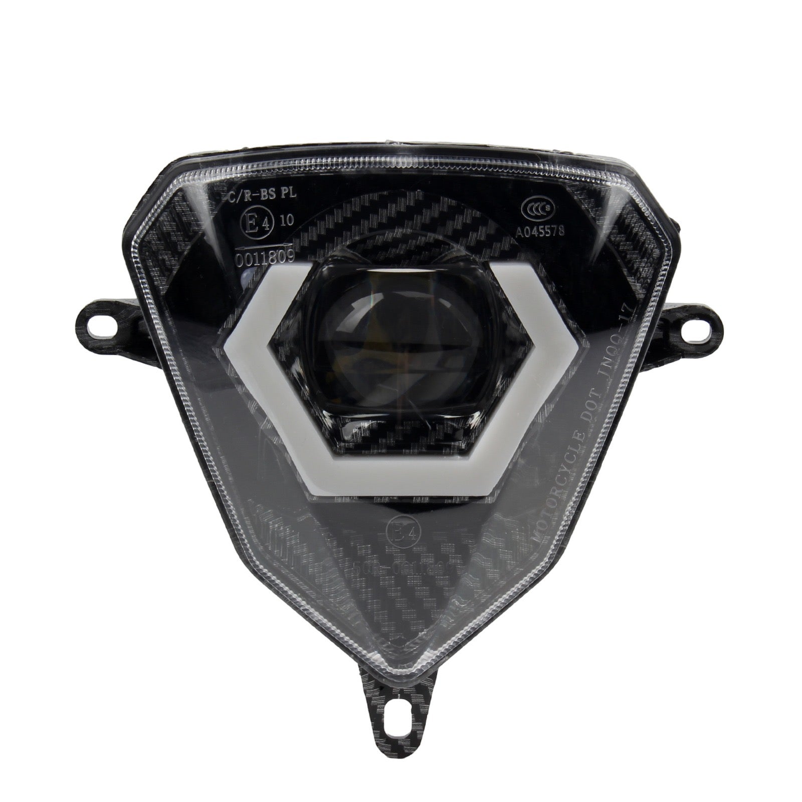 SICKMOTOS LED Scheinwerfer Glow Beam RGBW V6  Hexagonal - Beta 50 125 300 Models Kreidler Models