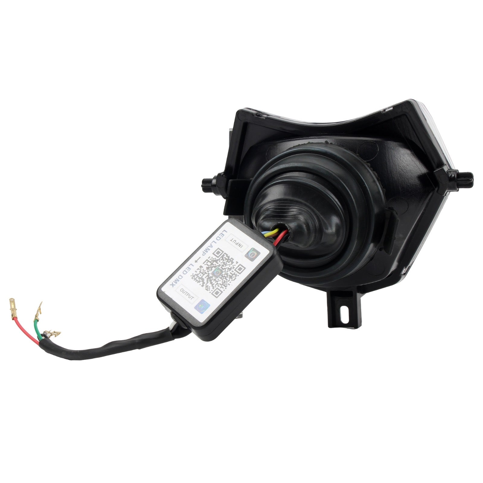 SICKMOTOS LED RGBW V6 Scheinwerfer mit Hexagon – Passend für Sherco SE-R, SM-R SE SEF 50 125 300 (2013–2023)