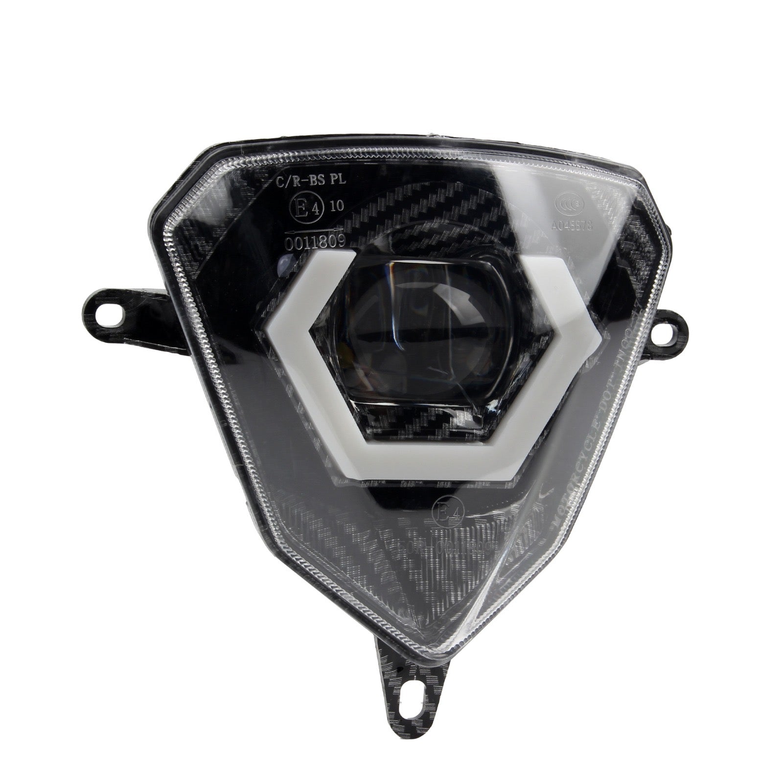 SICKMOTOS LED Scheinwerfer Glow Beam RGBW V6  Hexagonal - Beta 50 125 300 Models Kreidler Models