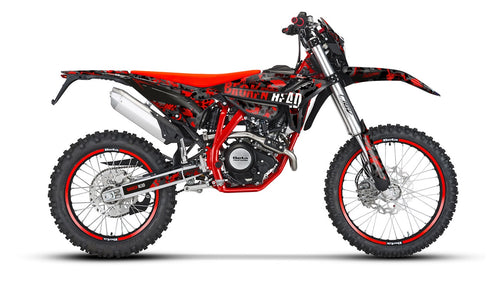 SickMotos Styles Graphics KIT Broken Head “Squadron Rebelution” Edition Beta RR 125 LC 2021-2023