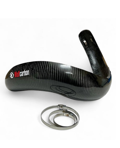 SICKMOTOS Carbon Exhaust Guard RIEJU MR PRO, MR RACING, 300i 2025-26