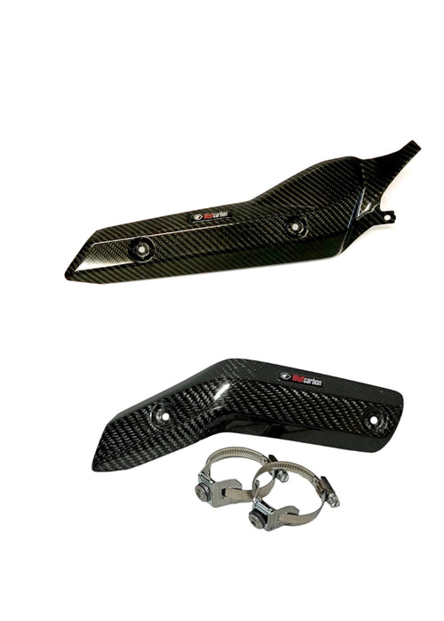 SICKMOTOS CARBON-KOMPLETT-AUSPUFFSCHUTZ KTM 690 2019-24