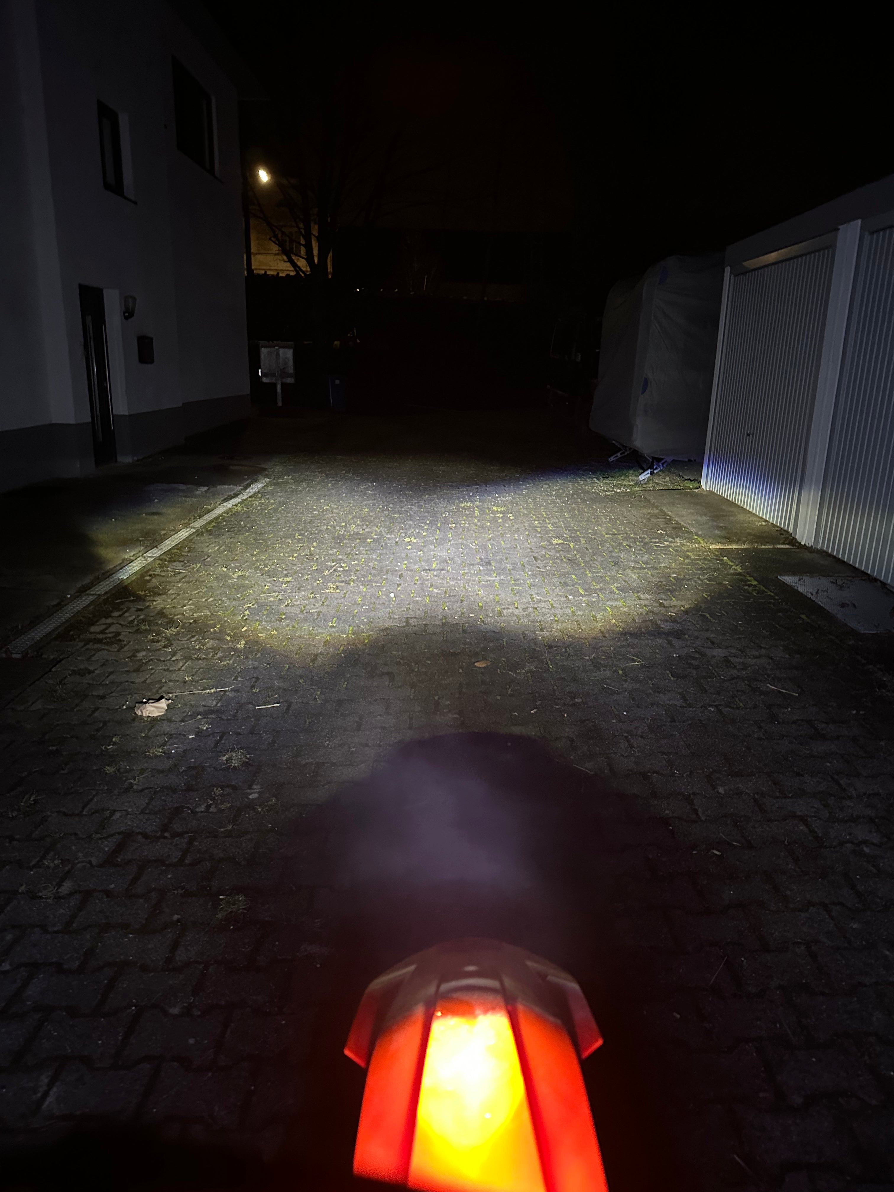 SICKMOTOS LED Scheinwerfer Glow Beam RGBW V4 Hexagonal- KTM EXC 2024-