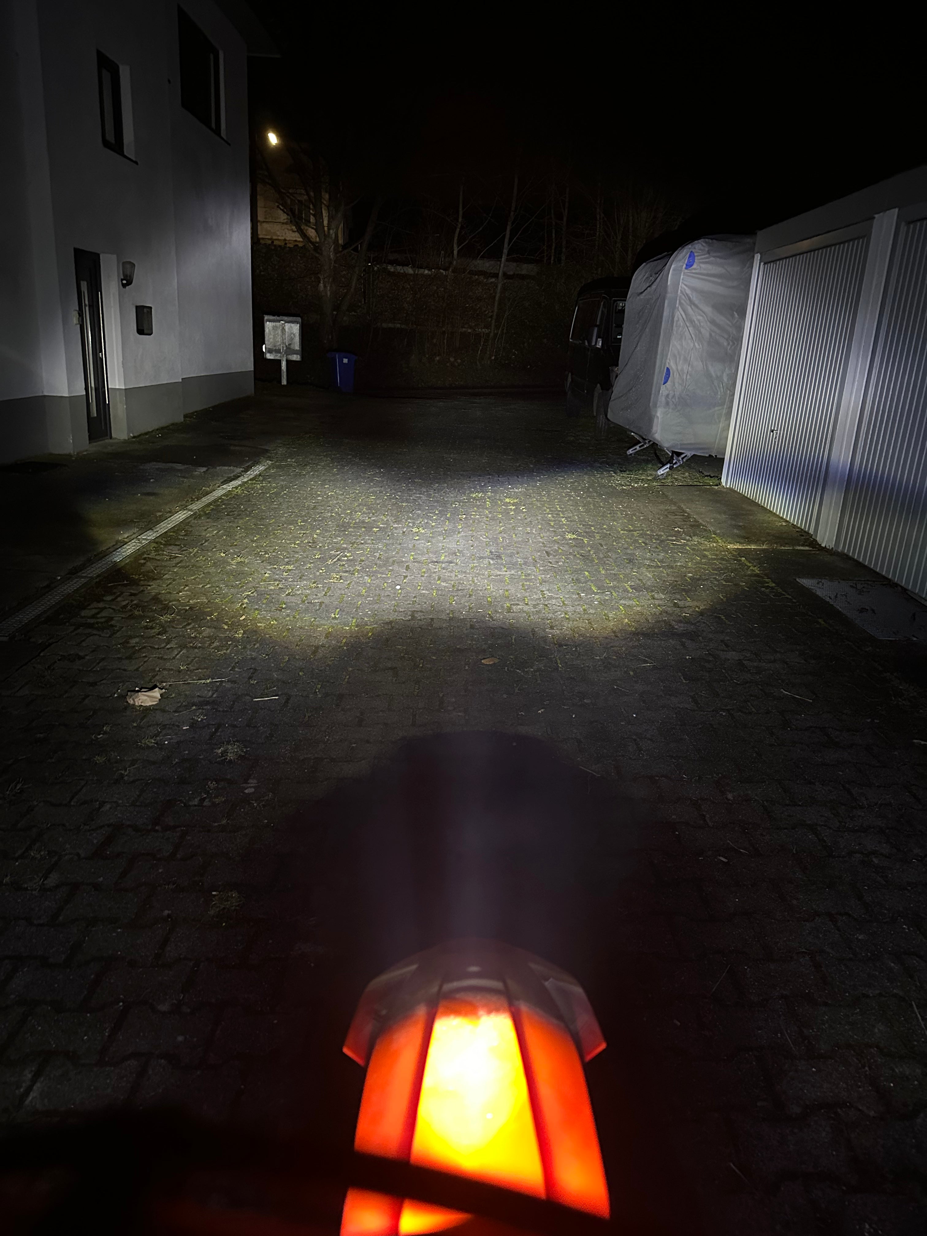 SICKMOTOS LED Scheinwerfer Glow Beam RGBW V4 Hexagonal- KTM EXC 2024-