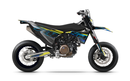Graphics Kit Razor Chrome Edition Husqvarna 701 SM 2016-23 – SICKMOTOS