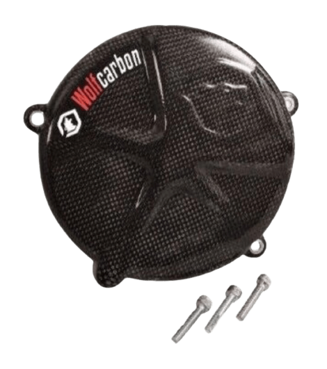 SICKMOTOS Carbon GasGasEC XC 250/300 Rieju MR 300 Clutch Cover Protection 2014-2019
