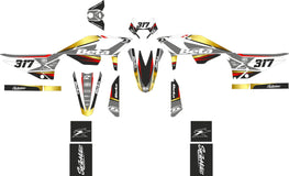 SickMotos Styles Graphics KIT Gold Edition Gold Chrome  Beta RR 50 LC Motard 2021-2023