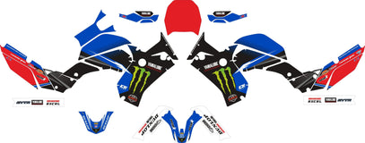 SickMotos Styles Graphics KIT Monster Edition Yamaha Tenere 700 2018-2022