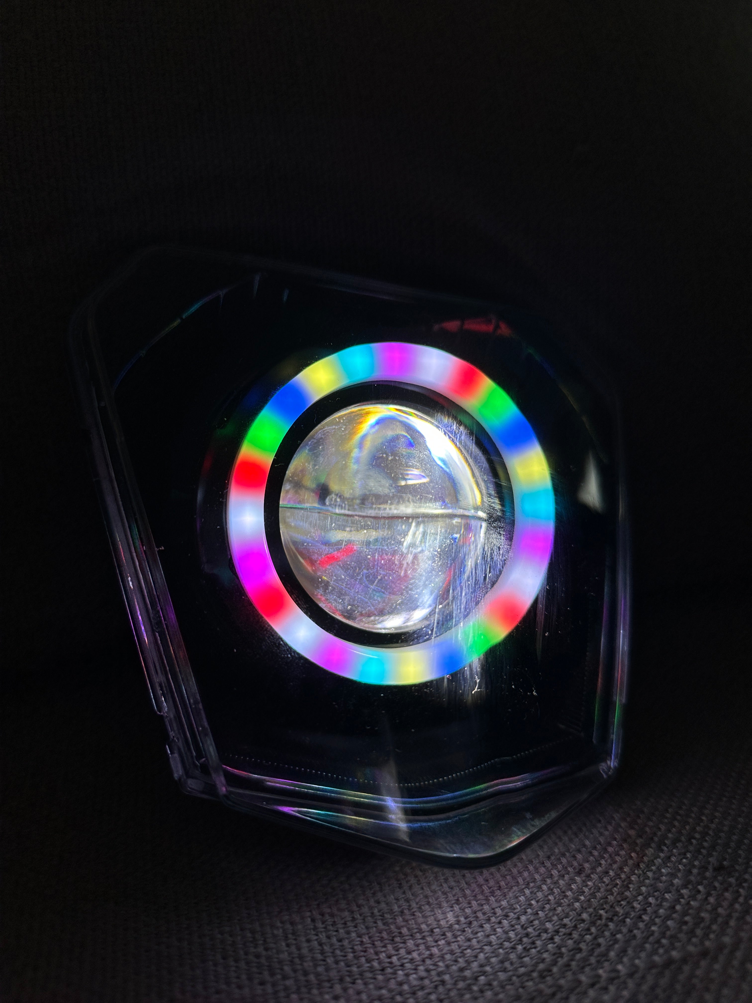 SICKMOTOS LED Scheinwerfer Angel Eye RGBW V4   - KTM Models