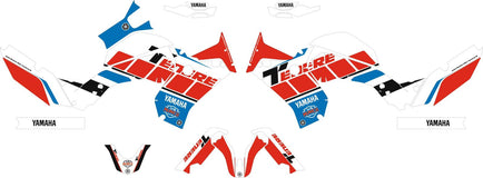 SickMotos Styles Graphics KIT Blue Red Edition Yamaha Tenere 700 2018-2022