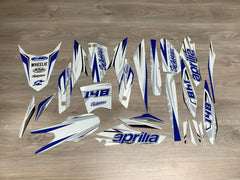 SickMotos Styles Graphics KIT All Blue Edition Aprilia SX 125 2018-2023