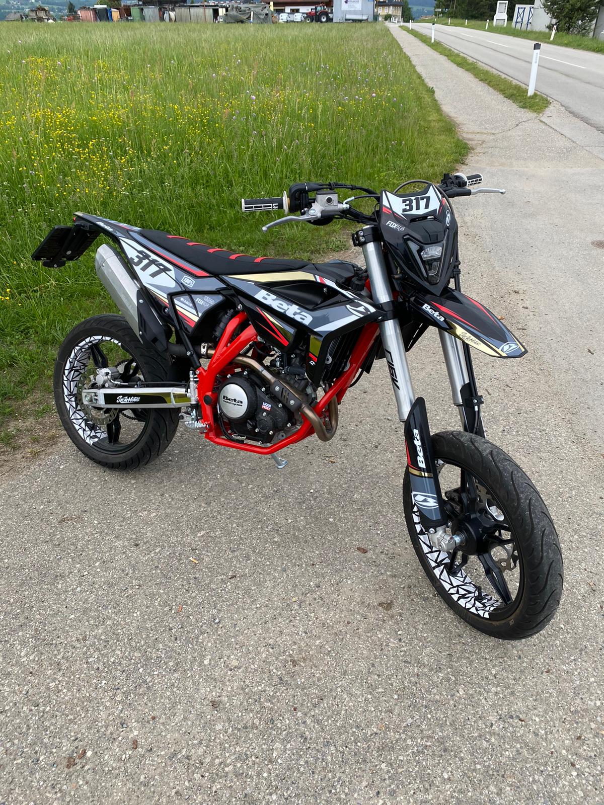 SickMotos Styles Graphics KIT Gold Edition Gold Chrome Beta RR 125 LC ...