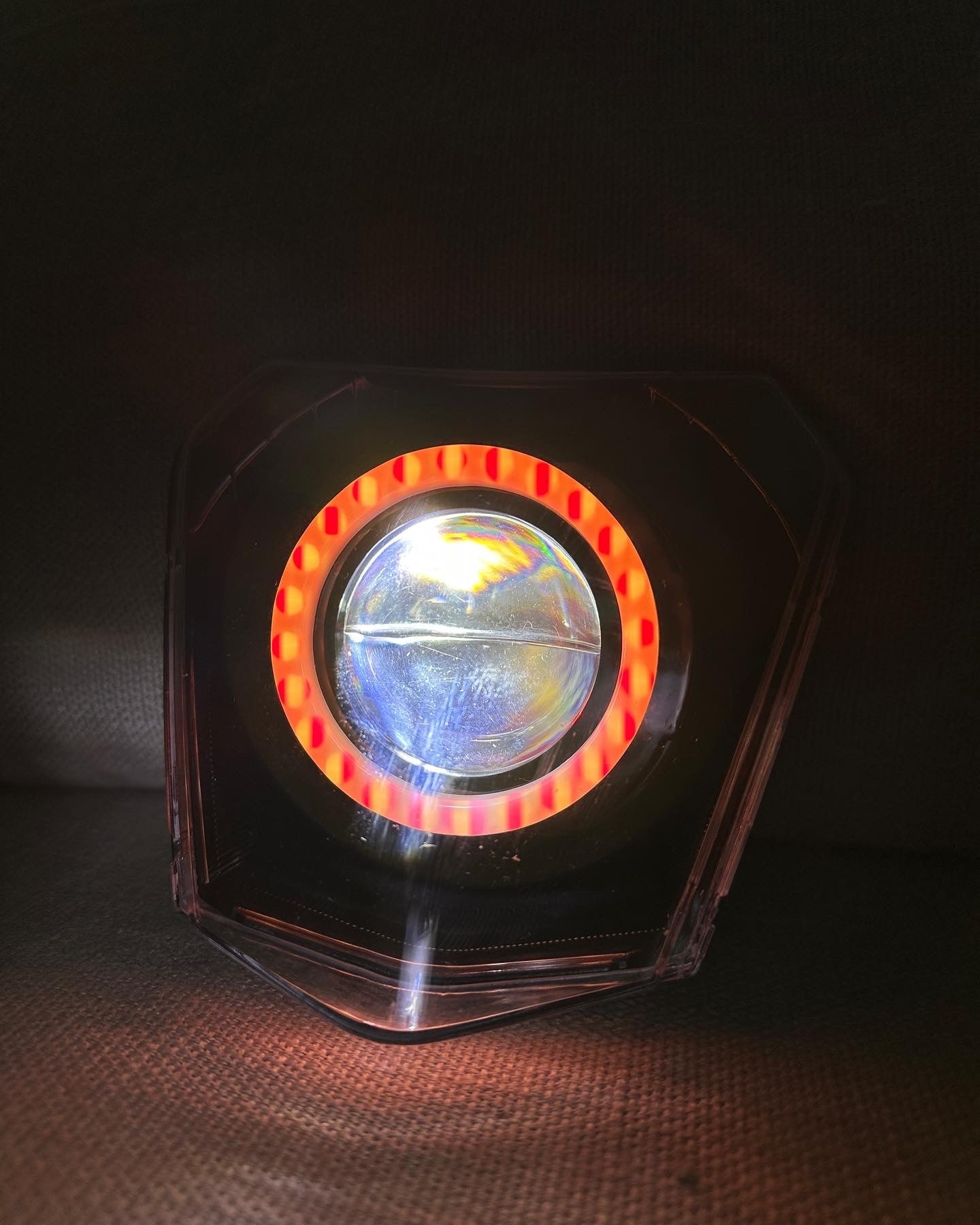 SICKMOTOS LED Scheinwerfer Angel Eye RGBW V4 - GASGAS 700