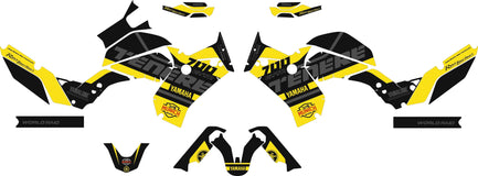 SickMotos Styles Graphics KIT Yellow Edition Yamaha Tenere 700 2018-2022