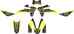 S-Line Cross Eco Fluo Yellow Cross Bezel Mask for Superbiker Motorcycle TT  New