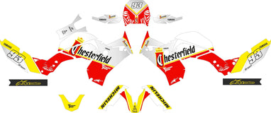 SickMotos Styles Graphics KIT Chersterfield Rally Edition Yamaha Tenere 700 2018-2022